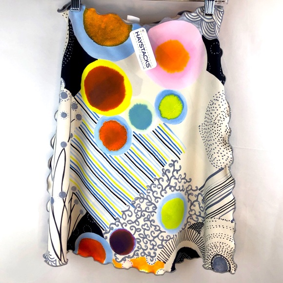 Haystacks NWT Sz S modern art Skirt NWT - Picture 2 of 9